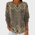 Valentina |  Blusa Vintage con Estampado
