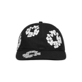 Denim Tears Cotton Wreath Cap Black/White