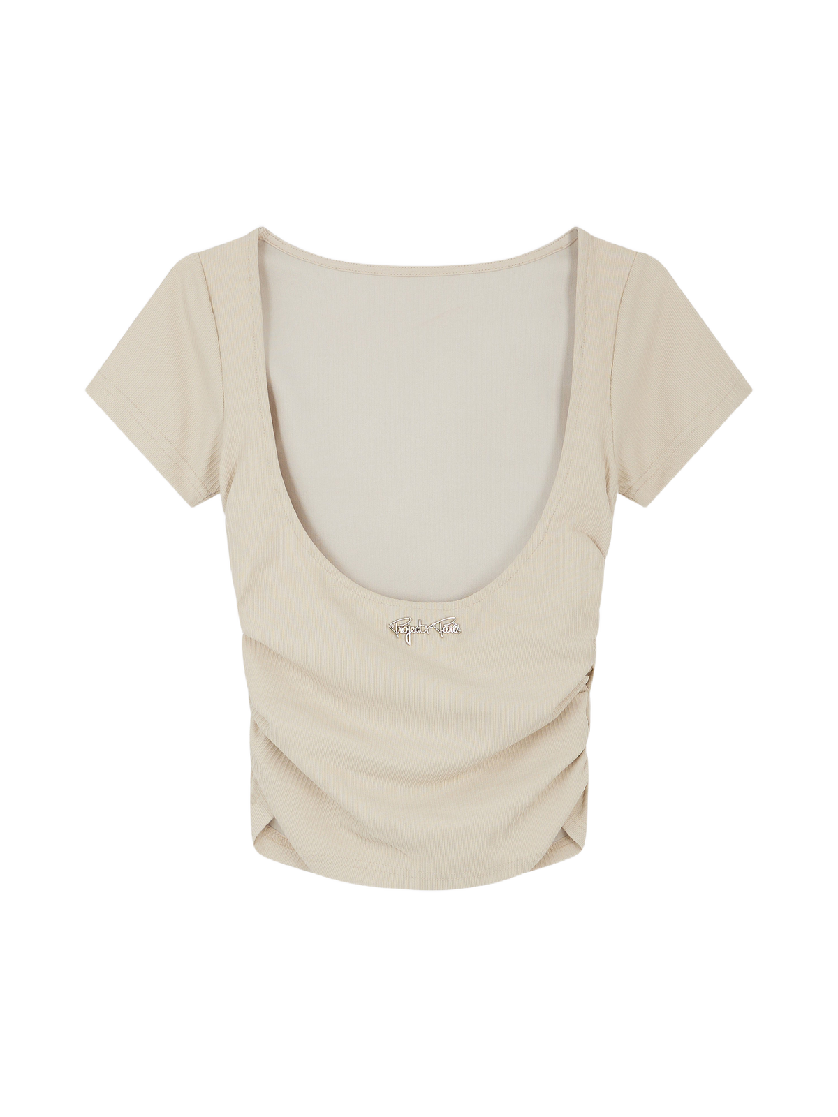 Lily Grey Beige Top