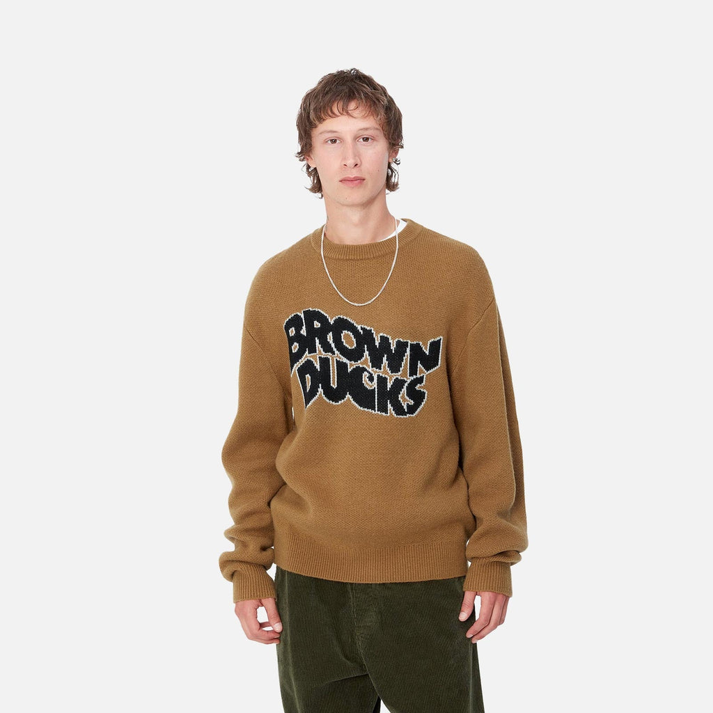 CARHARTT W.I.P. Brown Ducks Sweater I033863.HZ.XX
