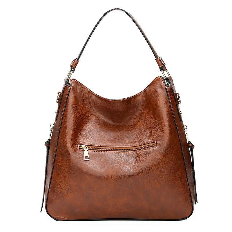 Pack de 3 Bolsos Hobo de Piel de Lujo