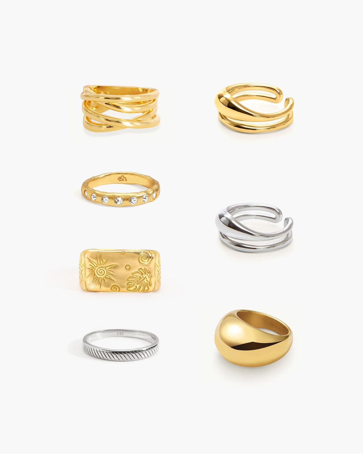 7 Day Ring Set