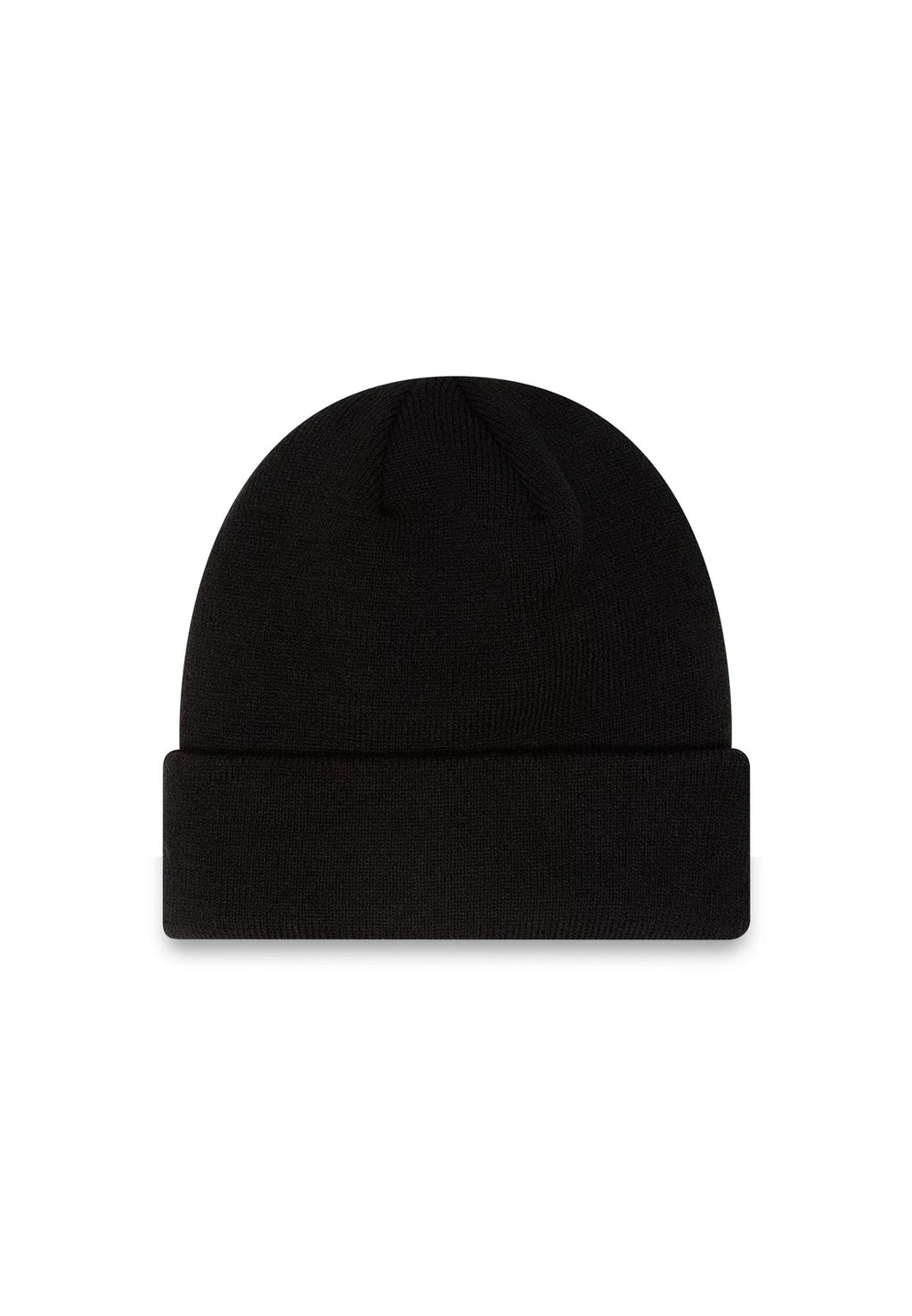 New York Yankees Essential All Black Cuff Beanie Hat