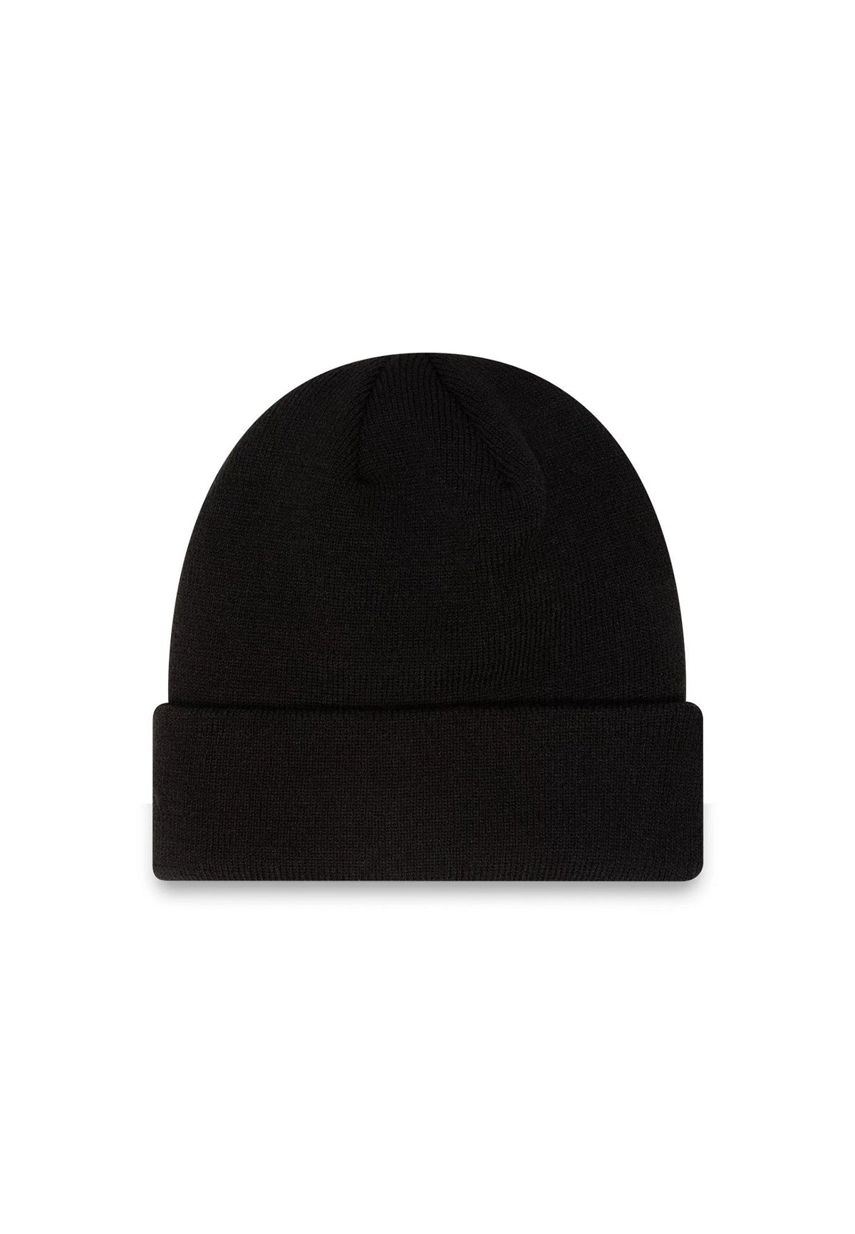 New York Yankees Essential All Black Cuff Beanie Hat