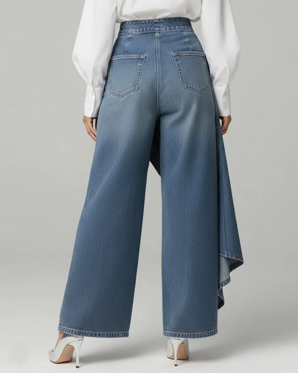 Audrey | Pantalones de mezclilla envolventes