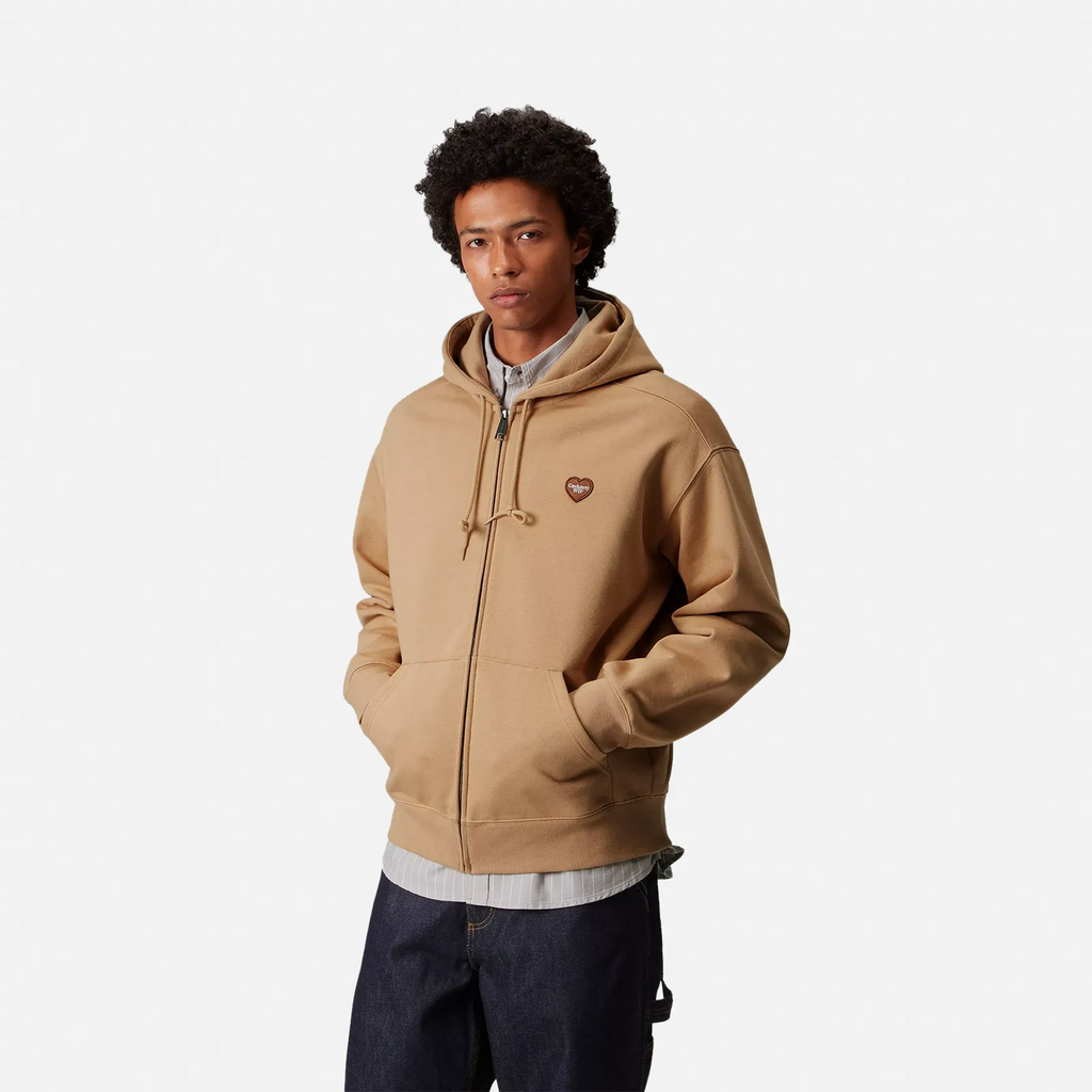 CARHARTT W.I.P. Hooded Heart II Hartt Sweat Jacket I035176.07E.XX