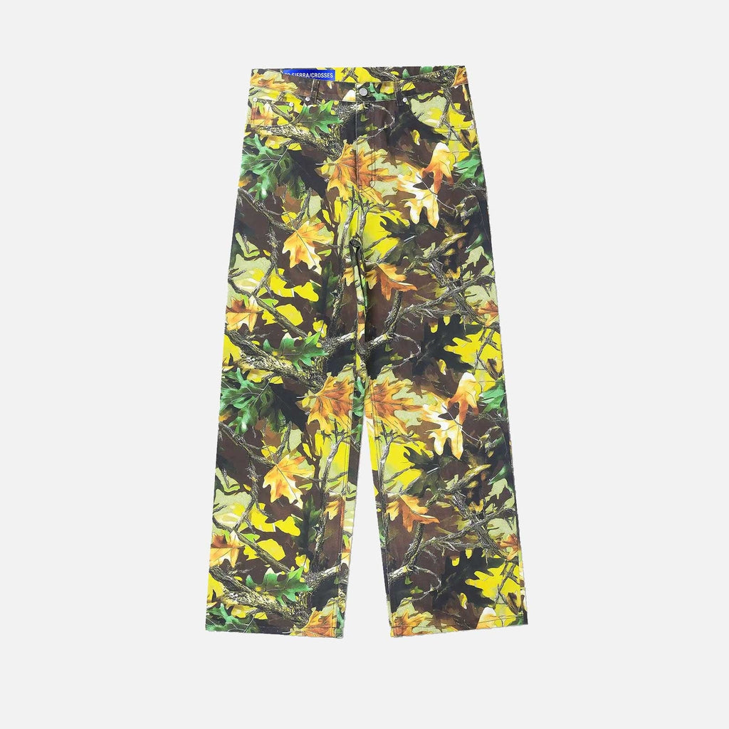 93 Sierra Crosses Leaf Camo Work Pants FW93SCLCWP-CMO