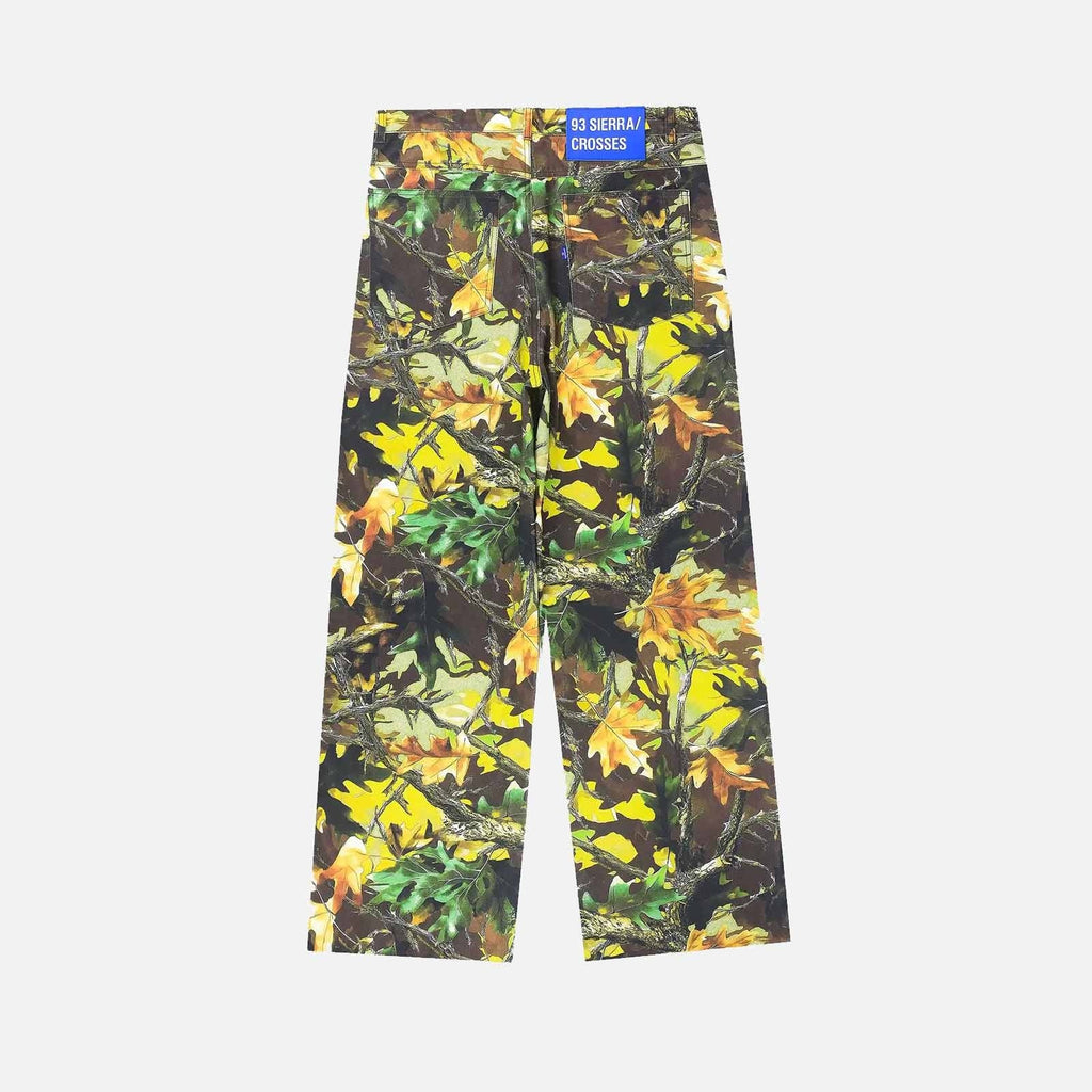 93 Sierra Crosses Leaf Camo Work Pants FW93SCLCWP-CMO