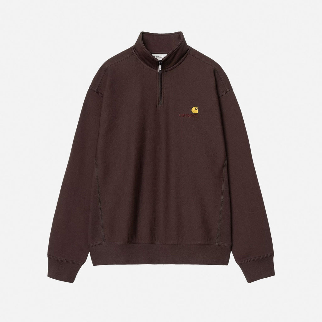 CARHARTT W.I.P. Half Zip American Script Sweatshirt I027014.33H.XX