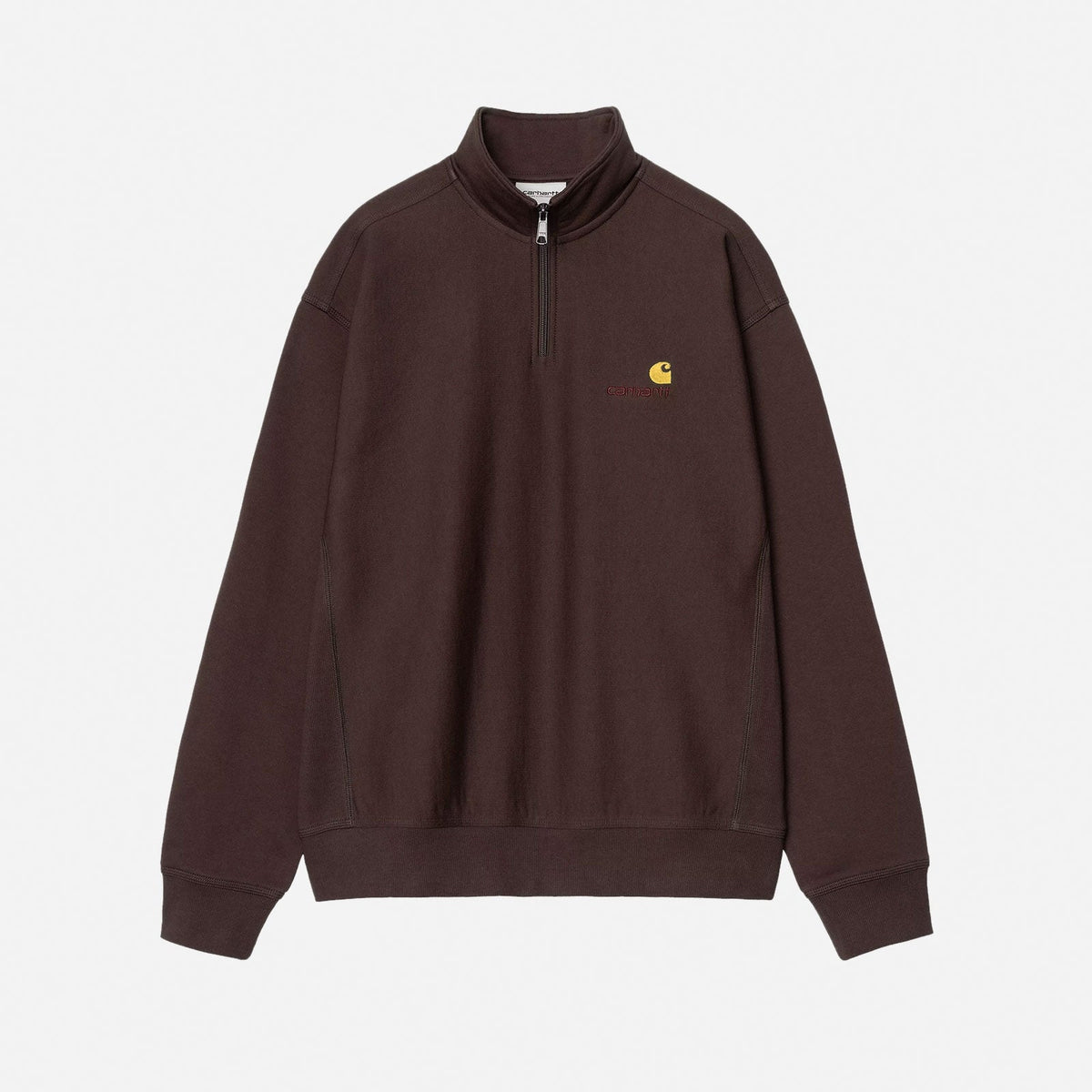 CARHARTT W.I.P. Half Zip American Script Sweatshirt I027014.33H.XX