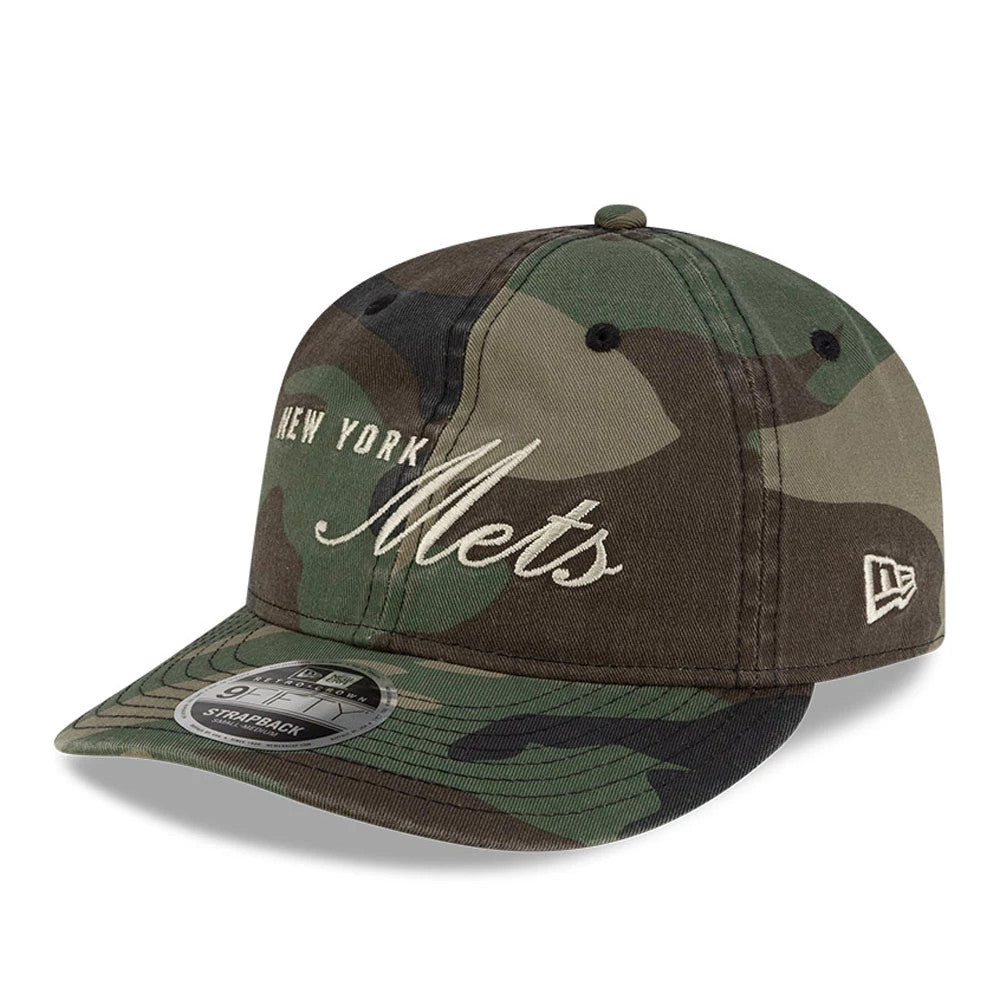 New York Mets Thisisneverthat X MLB Woodland Camo Retro Crown 9FIFTY Cap