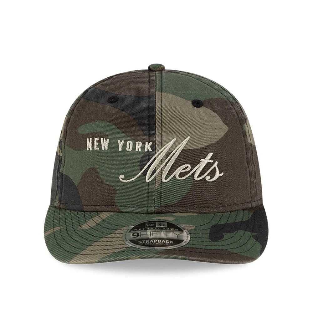 New York Mets Thisisneverthat X MLB Woodland Camo Retro Crown 9FIFTY Cap