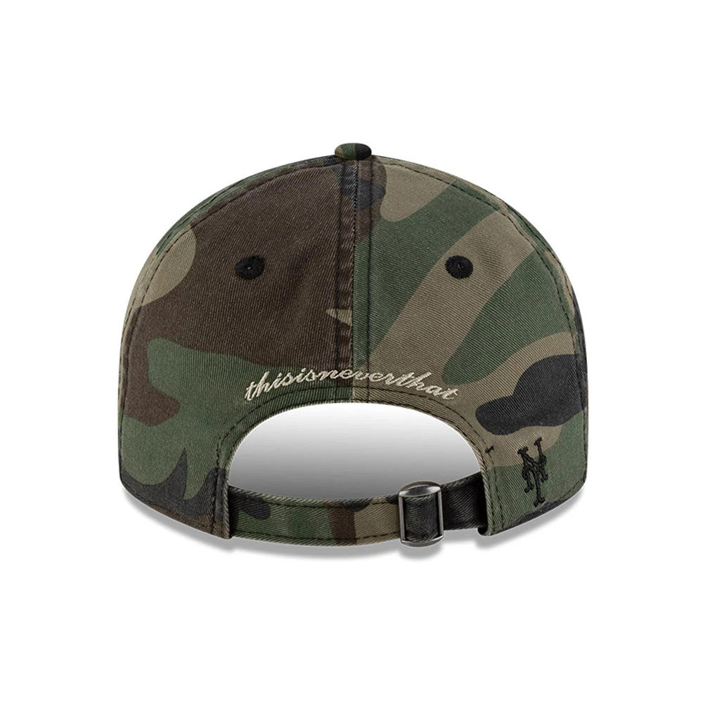 New York Mets Thisisneverthat X MLB Woodland Camo Retro Crown 9FIFTY Cap