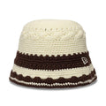 New Era Crochet Border White Explorer Bucket Hat