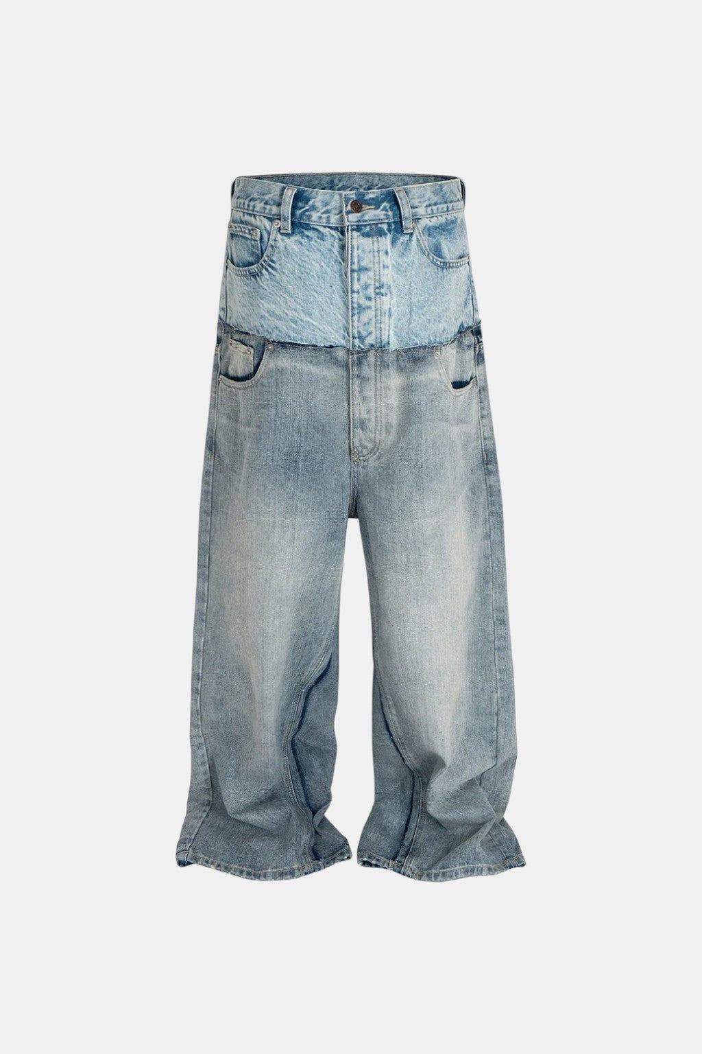 Double Waistband Jeans