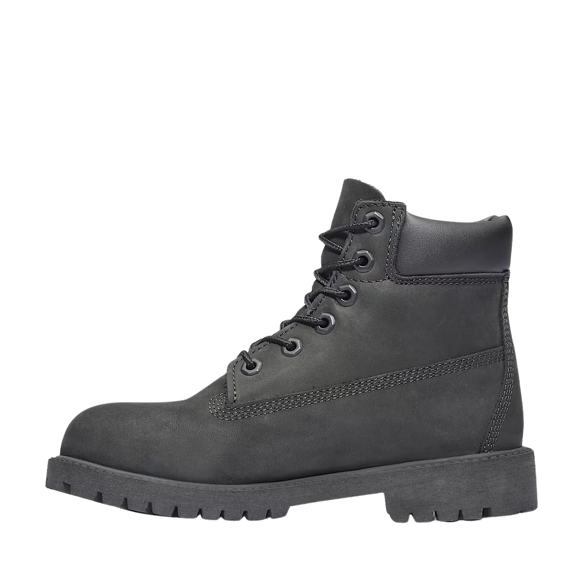 Timberland Grade School 6 Inch Lace Premium Waterproof Boot Black