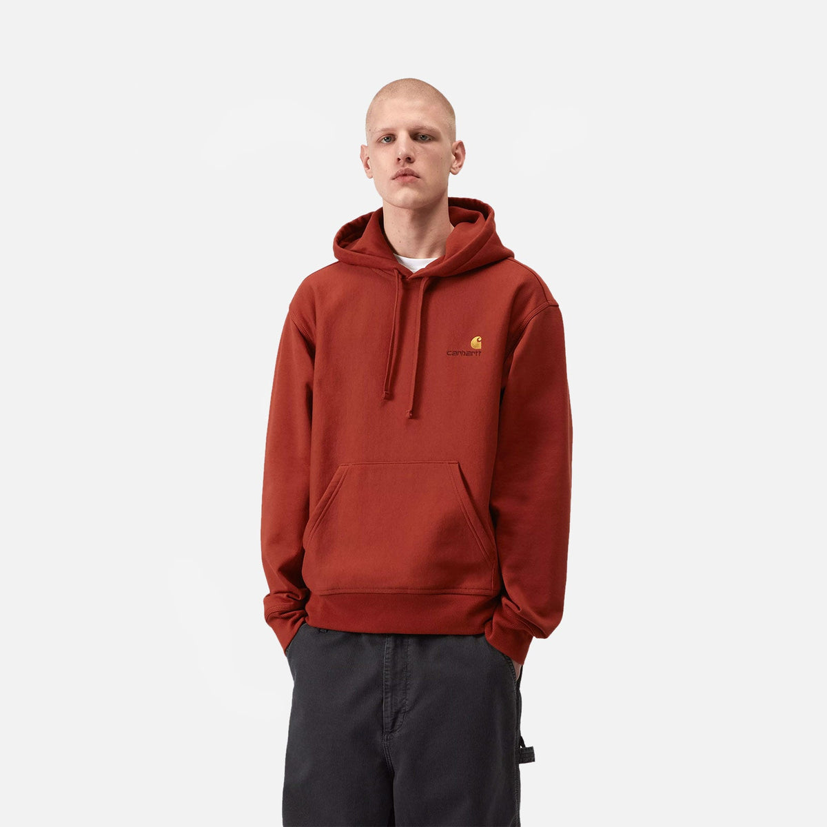 CARHARTT W.I.P. Hooded American Script Sweatshirt I028279.3IX.XX