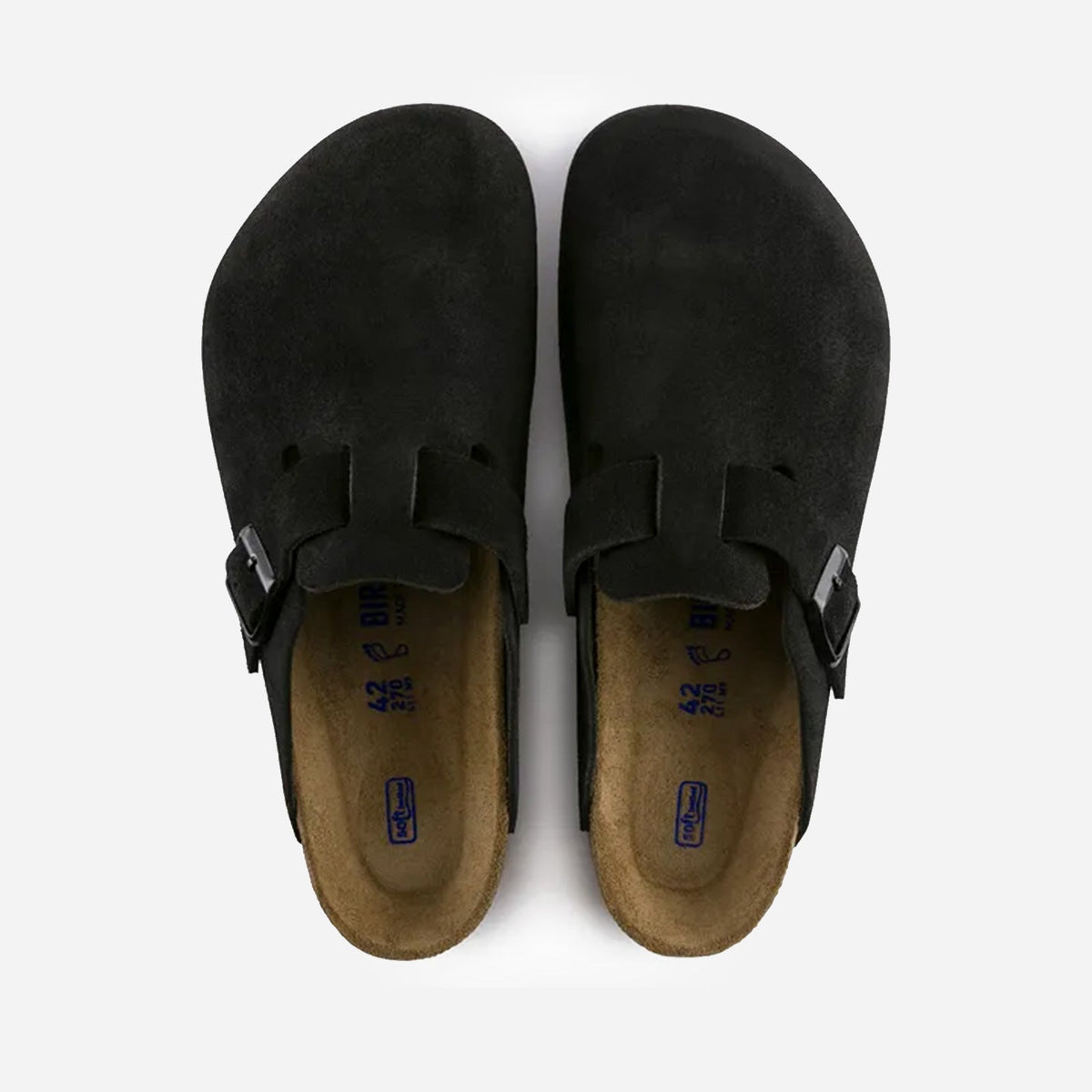 Birkenstock Boston SFB Leve 660473-BLACK