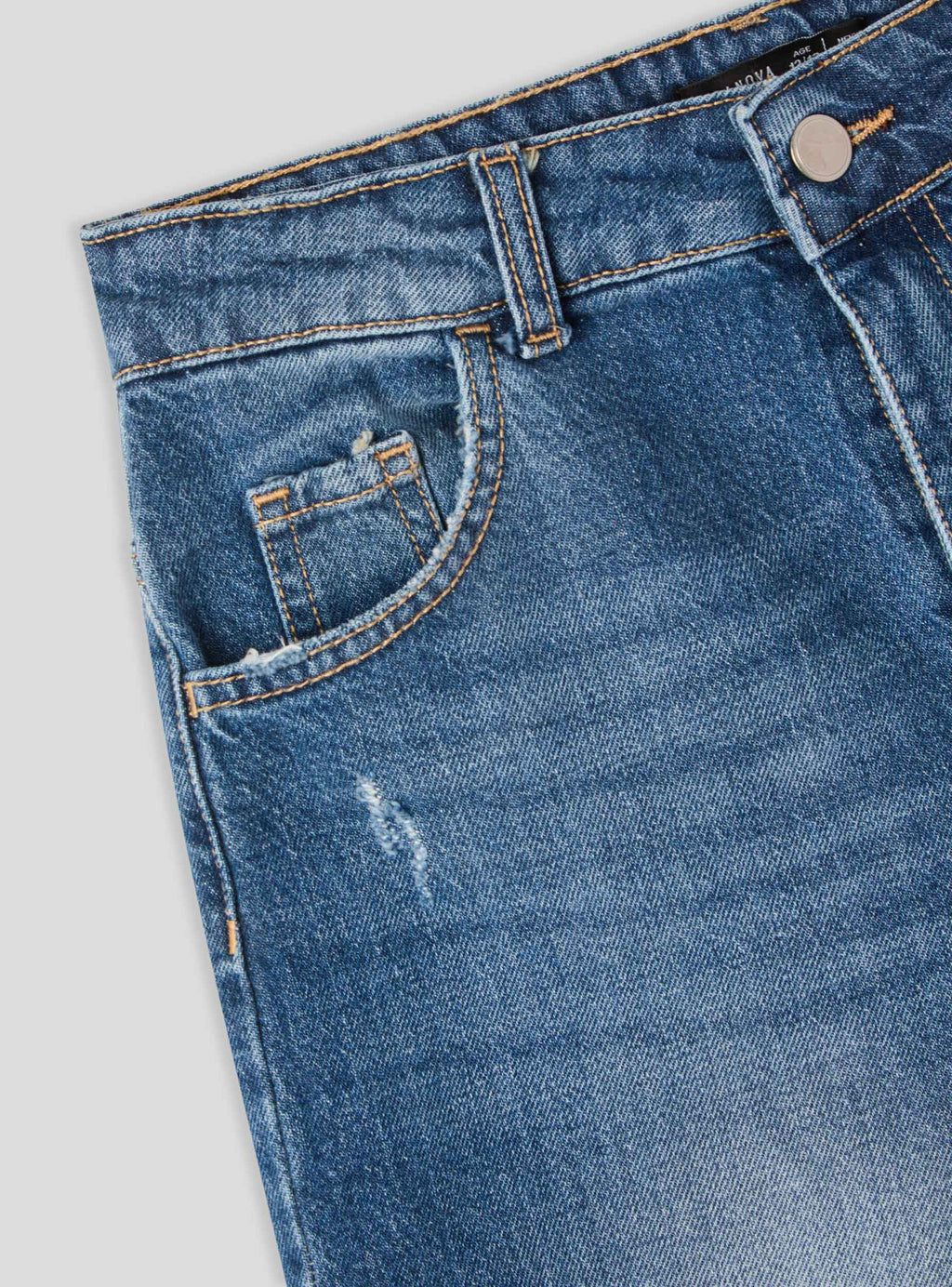 Bermudas Vaqueras Carpenter con Rotos