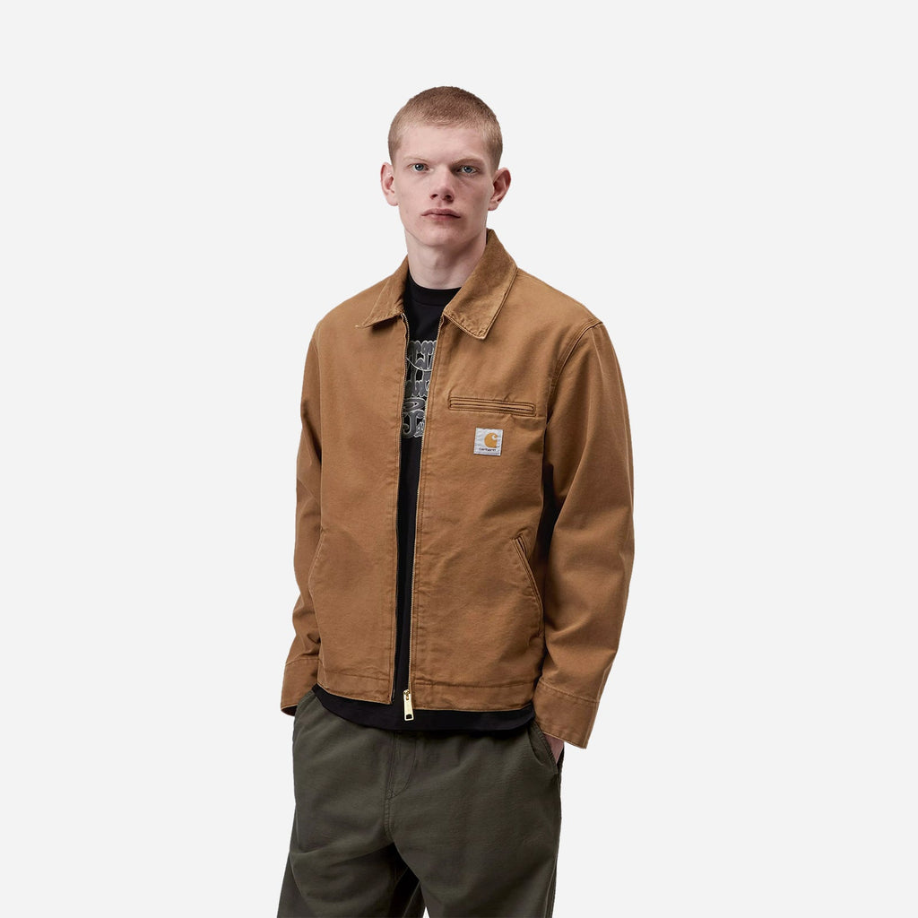 CARHARTT W.I.P. Detroit Jacket 'Dearborn' Canvas I034819.1FJ.4O