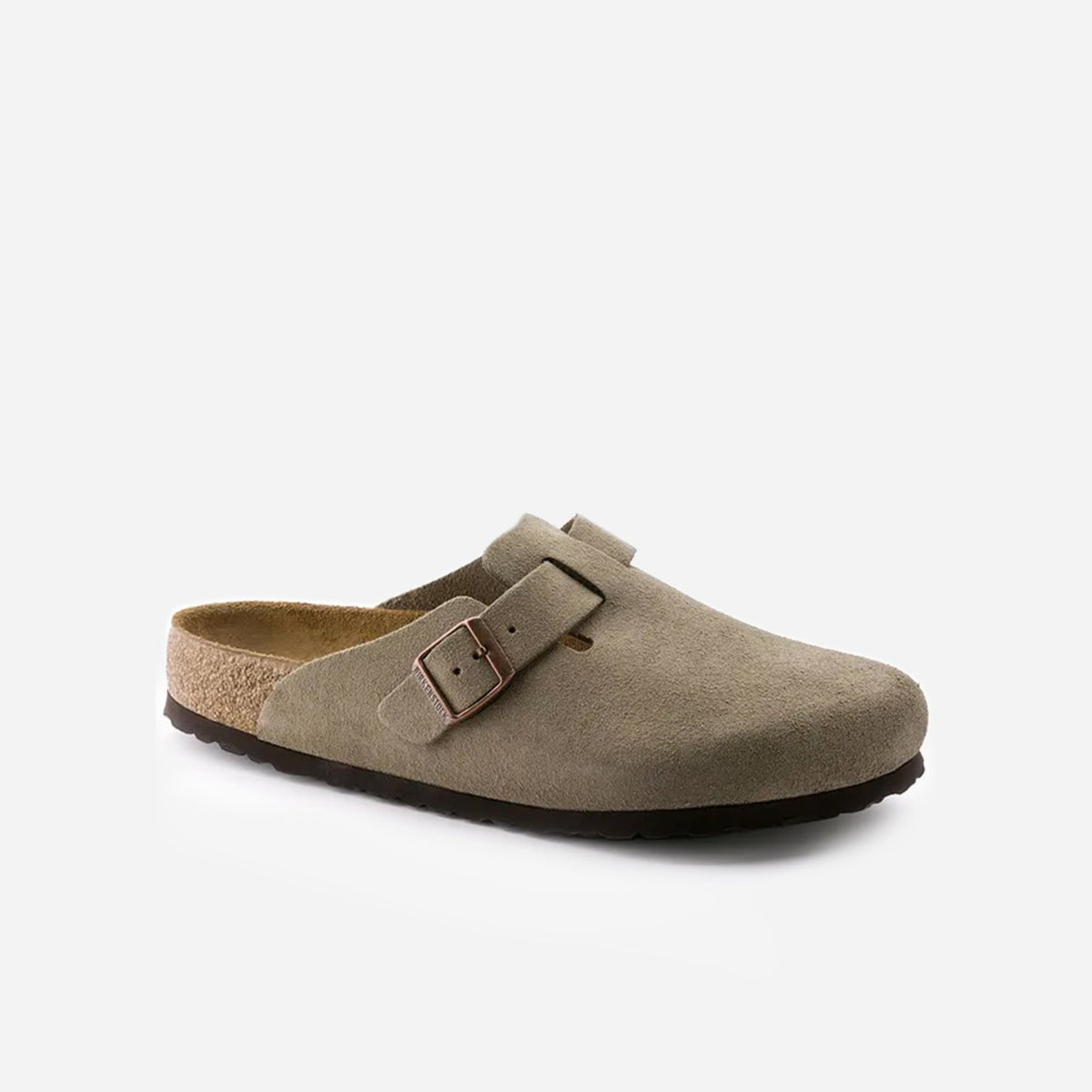 Birkenstock Boston SFB Suede 560771-TAUPE
