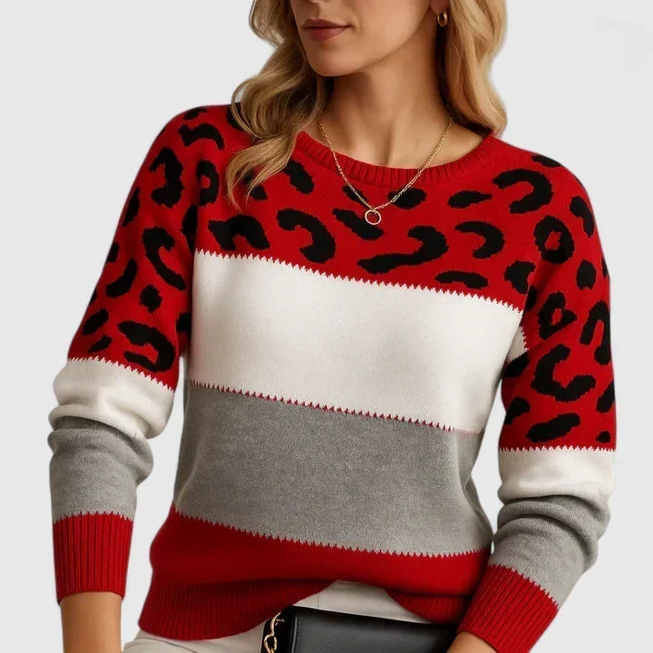 Lola | Jersey con Estampado Animal