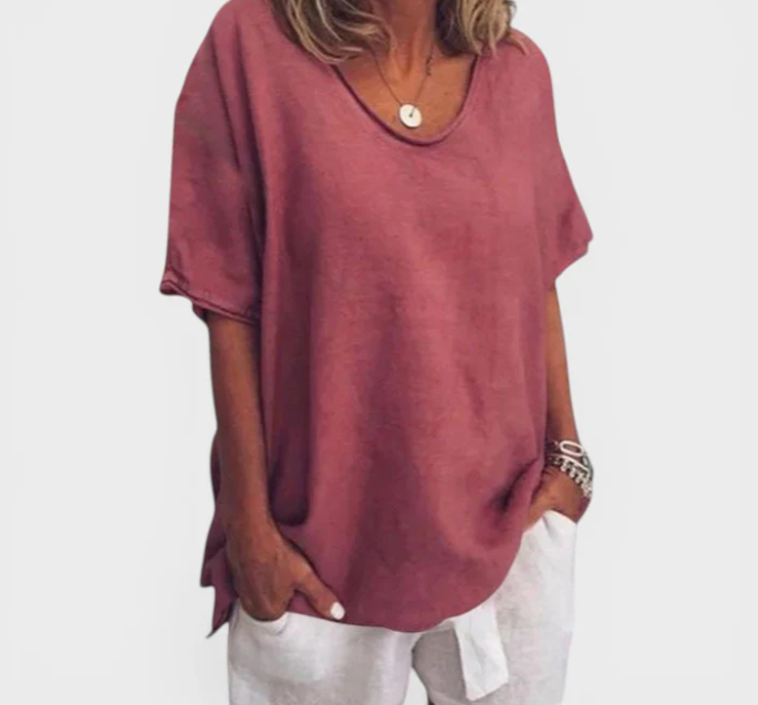 Elena | Blusa Cómoda y Fluida