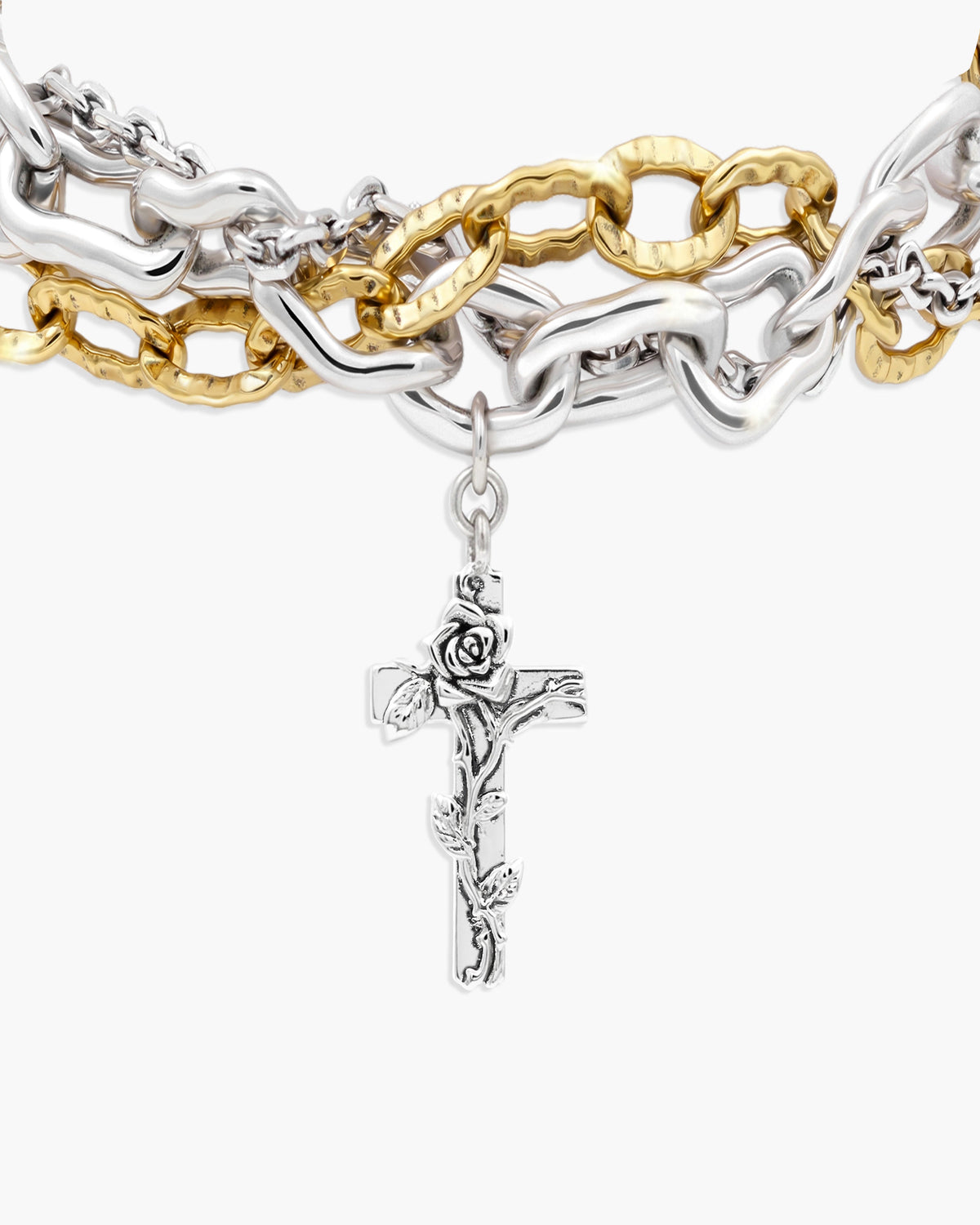 Wild Rose Molten Chain Bracelet