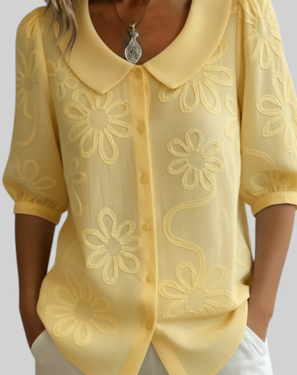 Julia | Blusa Floral Ligera y Elegante