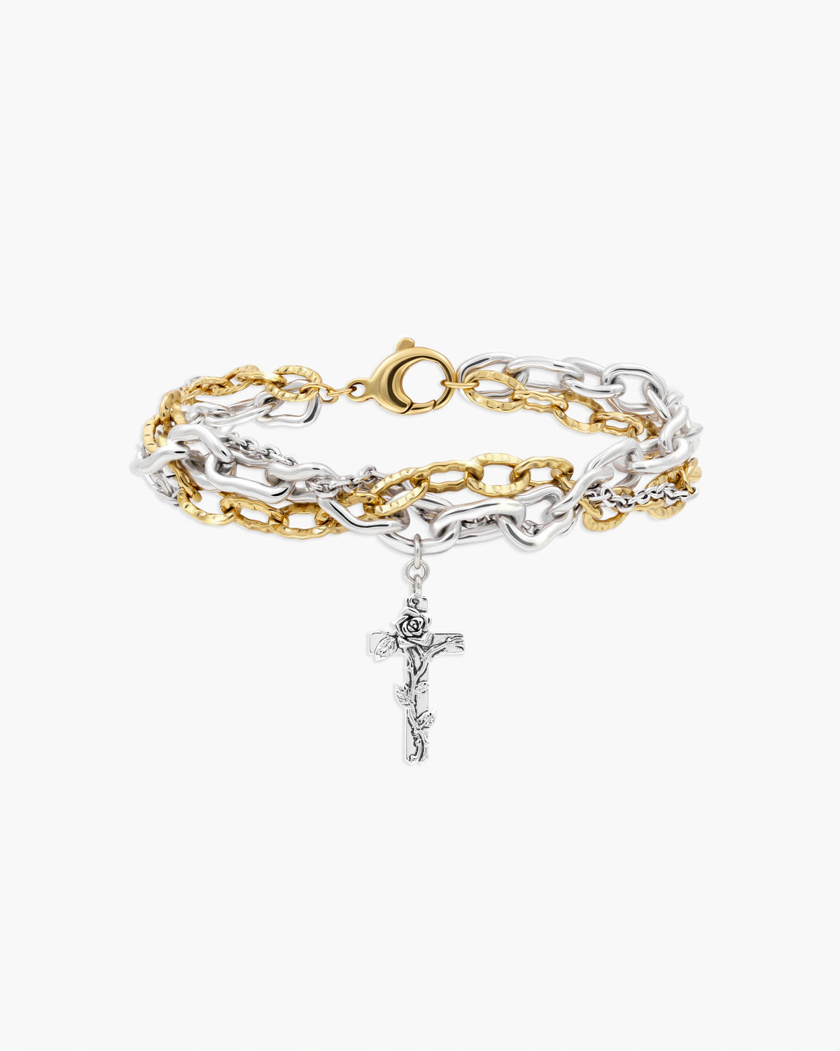 Wild Rose Molten Chain Bracelet