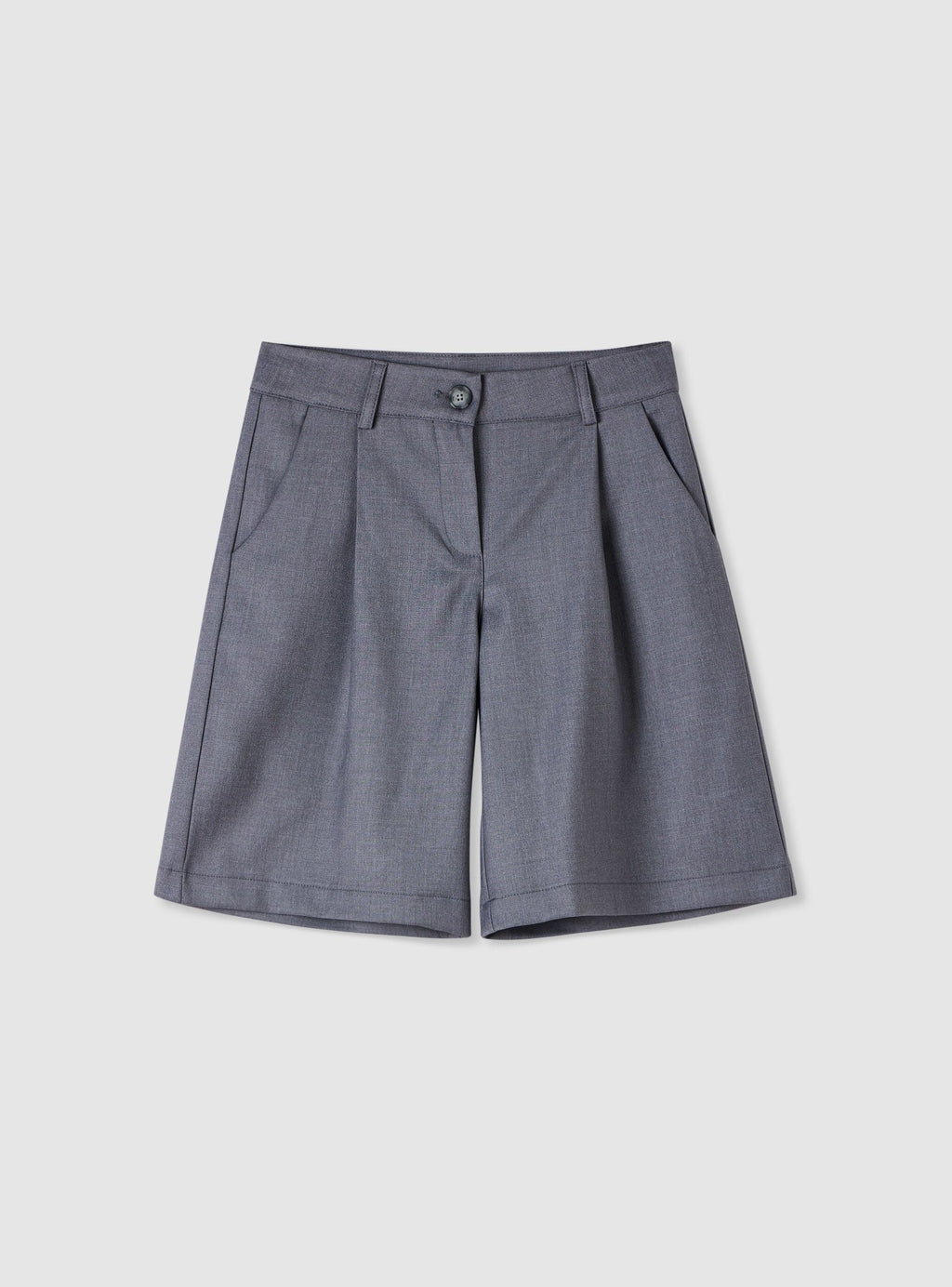 Bermudas Lisas Gris