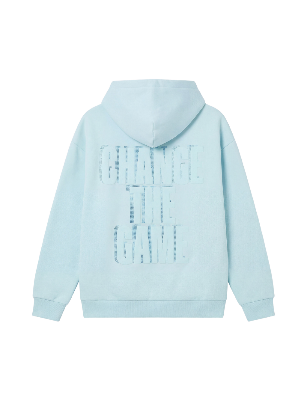 Sudadera con Capucha y Cremallera con Strass