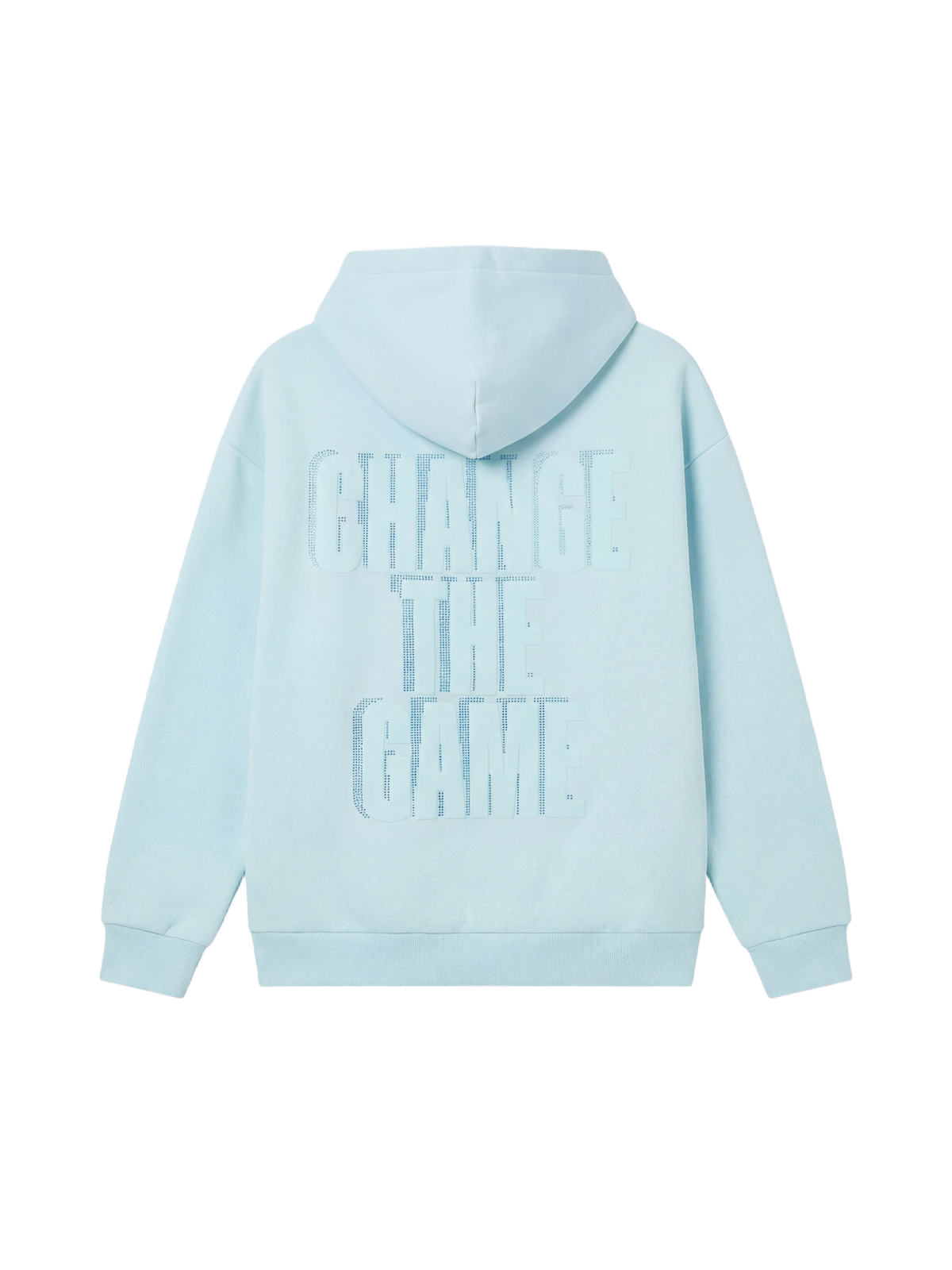Sudadera con Capucha y Cremallera con Strass