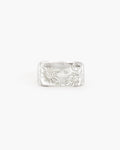 Palma Signet Ring in Silver