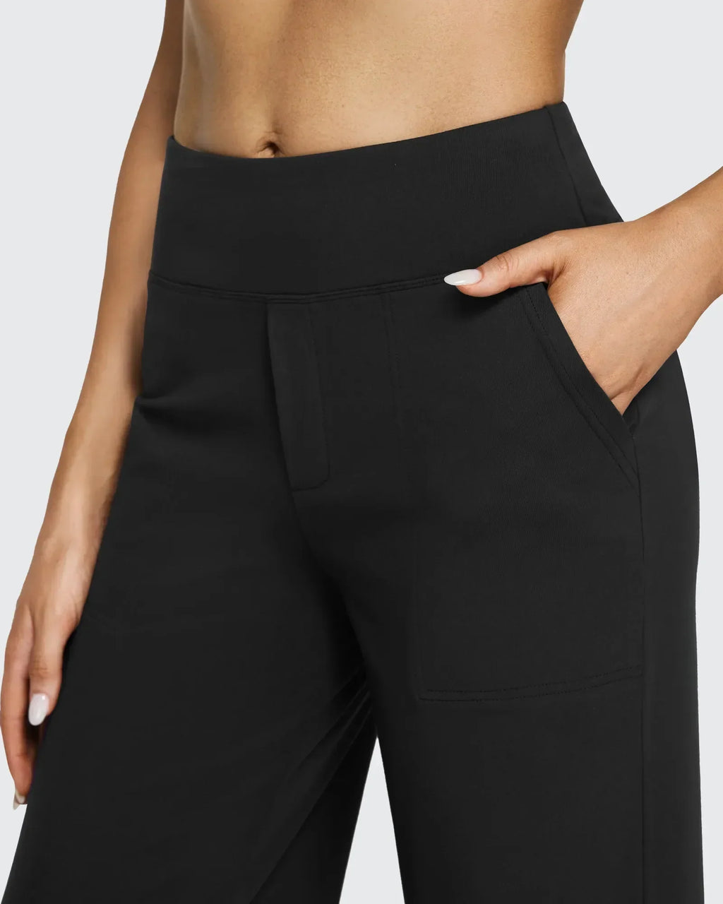 Siena | Pantalón de Cintura Alta y Ajuste Flexible con Caída Elegante
