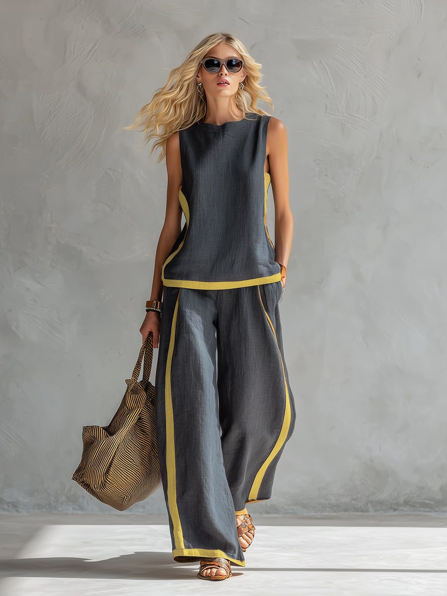 Conjunto Solène de Dos Piezas Fluido y Elegante
