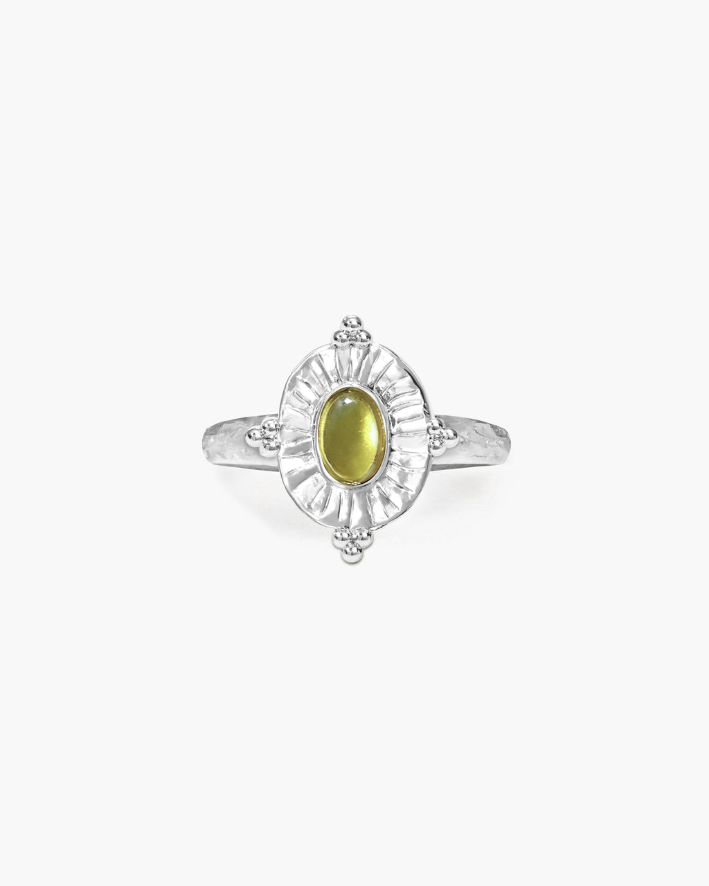 Anillo Talismán de Olivo en Plata