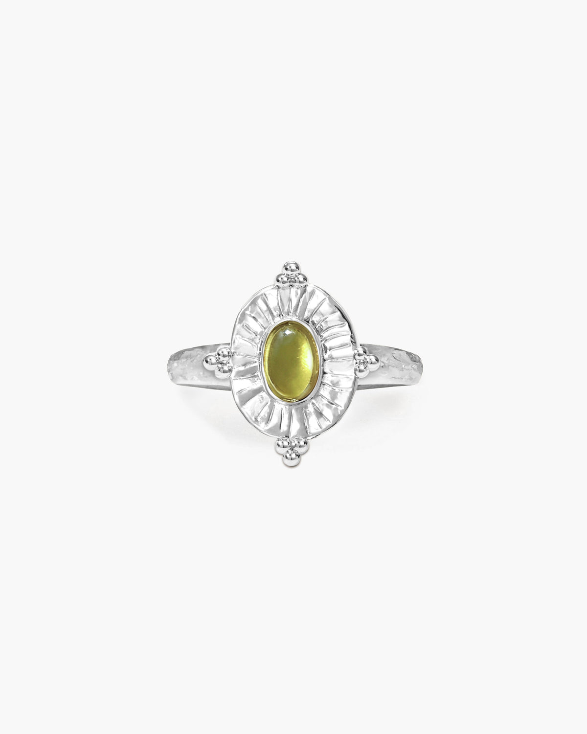 Anillo Talismán de Olivo en Plata