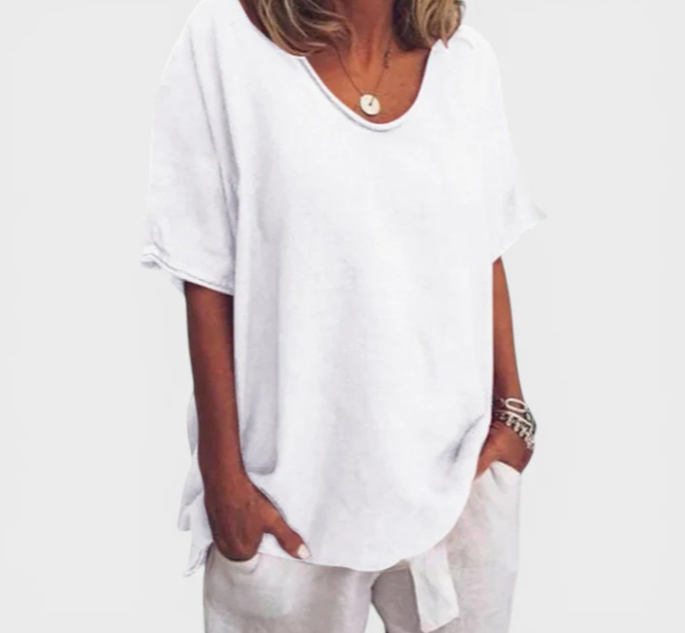 Elena | Blusa Cómoda y Fluida