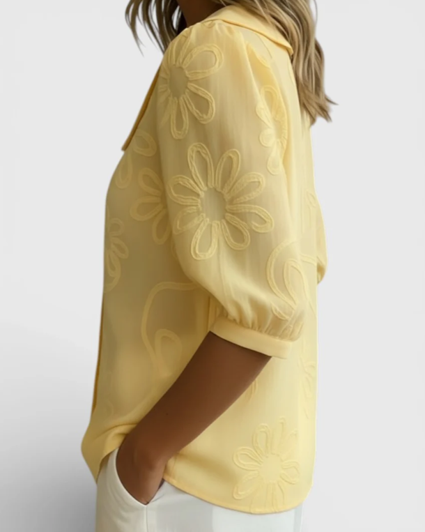 Julia | Blusa Floral Ligera y Elegante
