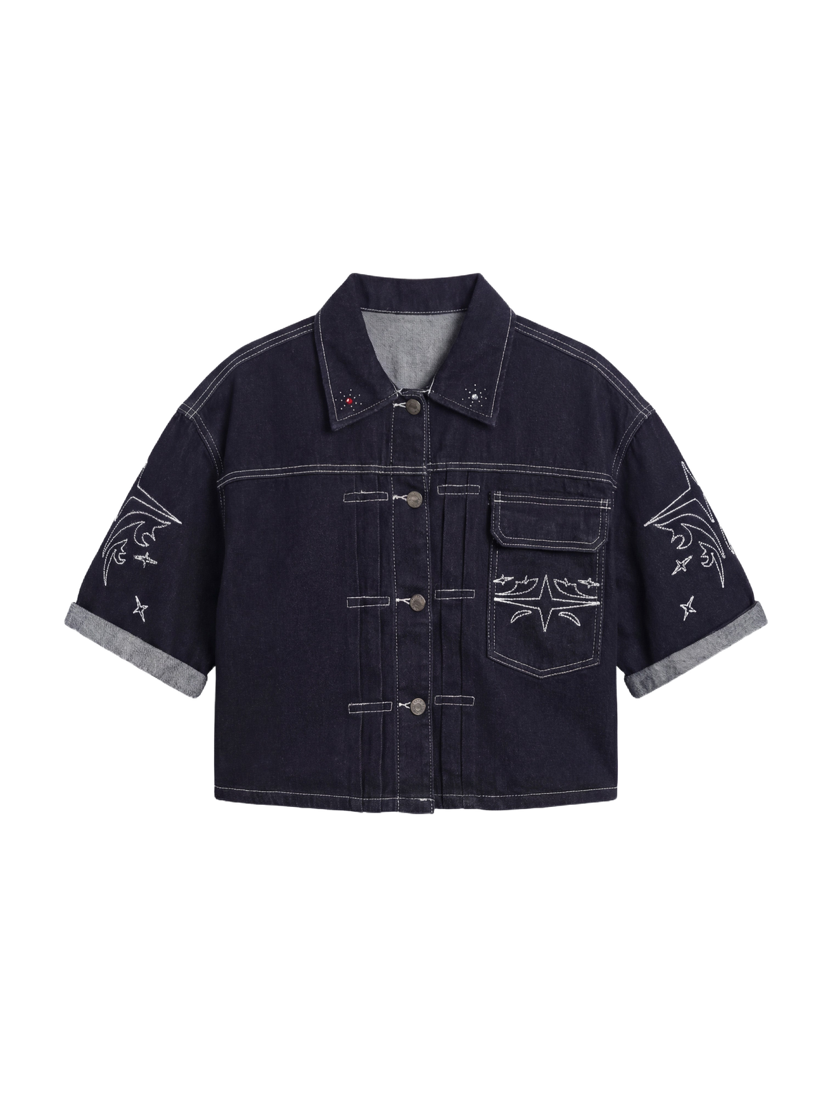 Chaqueta Corta Vaquera Cow