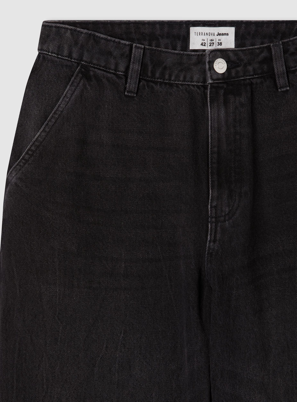 Vaqueros Baggy Negro