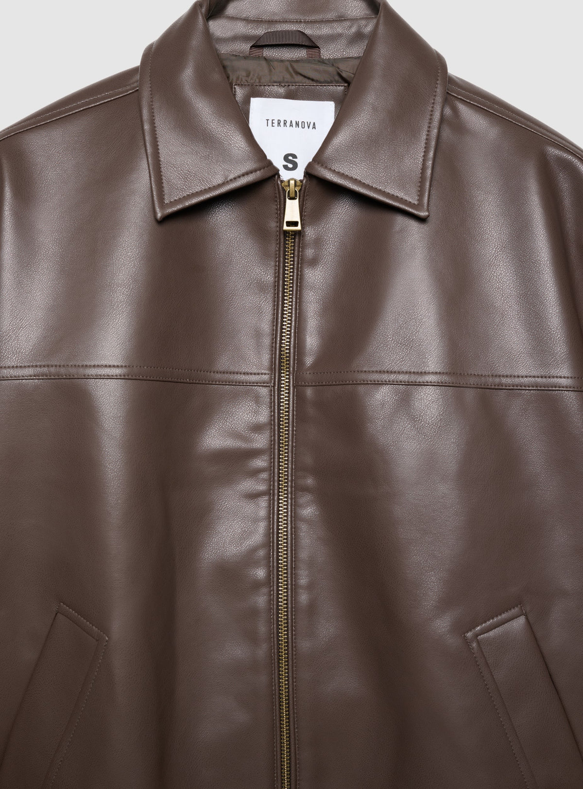 Bomber in similpelle