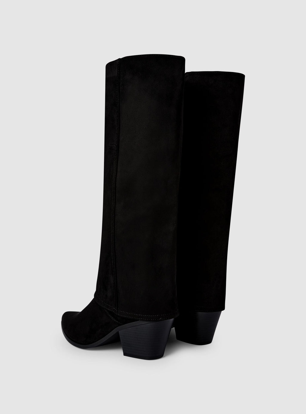 Tall tube western boots