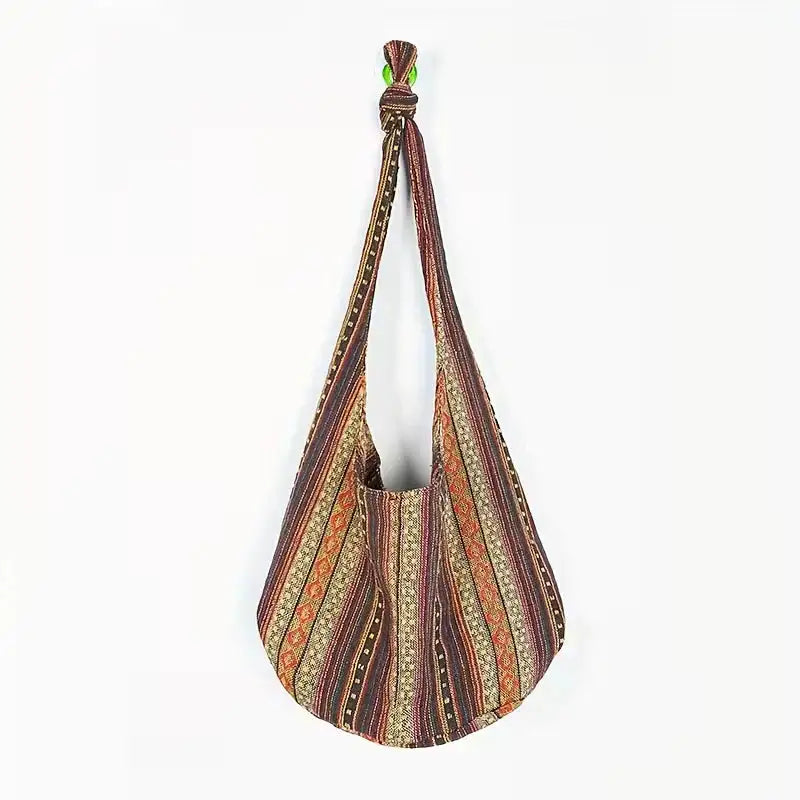 Maya | Bolso de Hombro Tejido Estilo Bohemio