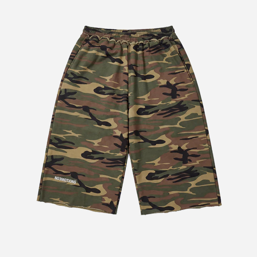 noemotions Camo Cotton Shorts NEF26CCS-CMO