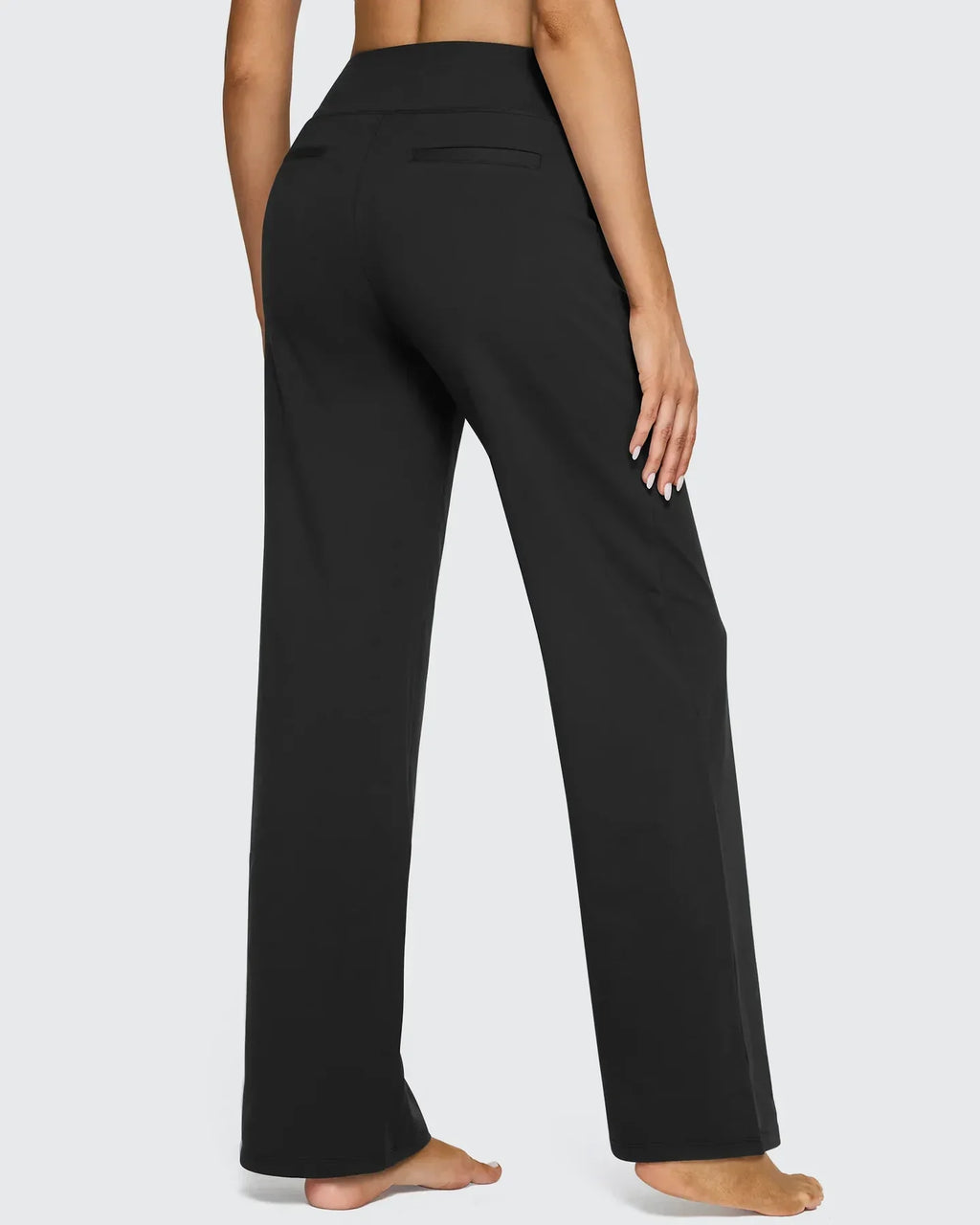 Siena | Pantalón de Cintura Alta y Ajuste Flexible con Caída Elegante
