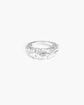 Anillo Wild Lily Dome en plata