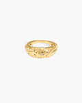 Wild Lily Dome Ring in Gold