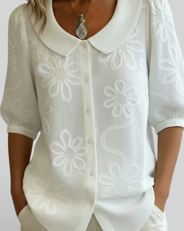 Julia | Blusa Floral Ligera y Elegante